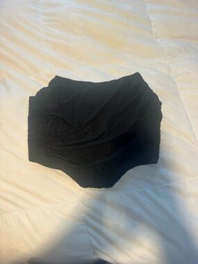 High Waisted Black Corset